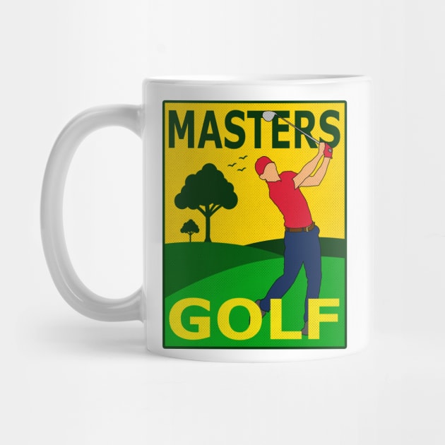 MASTERS GOLF by canzyartstudio